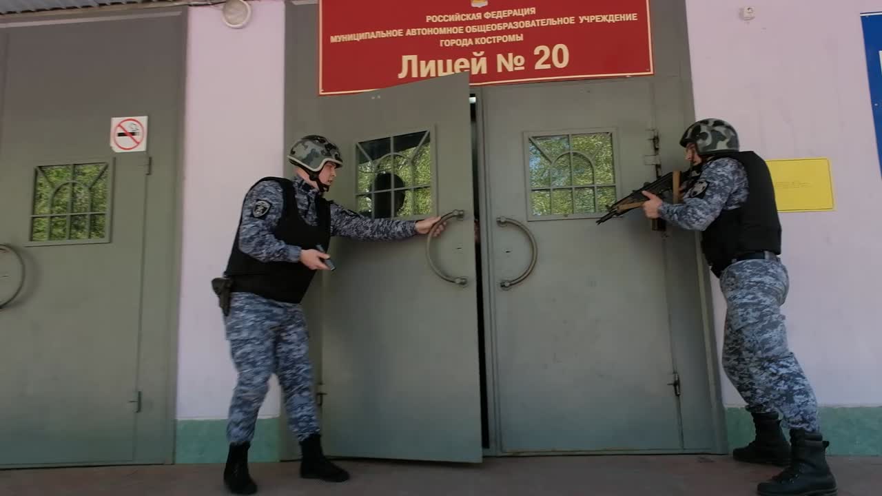 В школах Костромы проходят антитеррористические учения