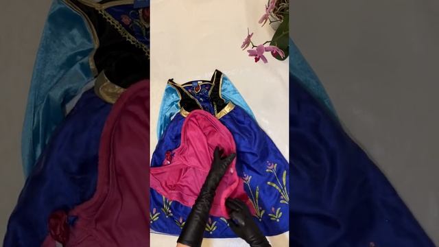 Платье принцессы Диснея Анны обзор. Анна холодное сердце . Frozen . الأميرة آنا