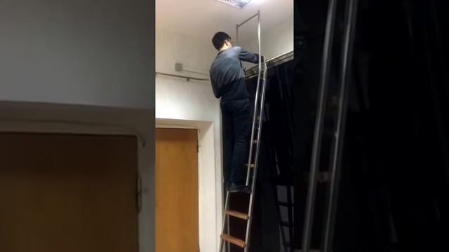 Лестницы мебельные передвижные STEP / СТЭП от АЛЬФА-ДИЗАЙН
