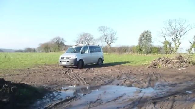 VW Transporter van 4motion mud