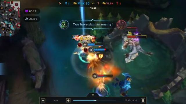 League of Legends: Wild Rift: Amumu Triple Kill in Emerald-Diamond Ranked! Best teamfight Jungler?