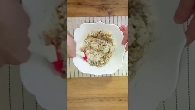 Расстегай с рыбой и рисом !
