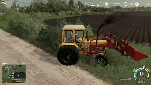 Farming Simulator 19 : Рассвет #40 | Kinze 3600