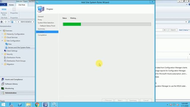 SCCM Tutorial 14- How to install Fallback Status Point