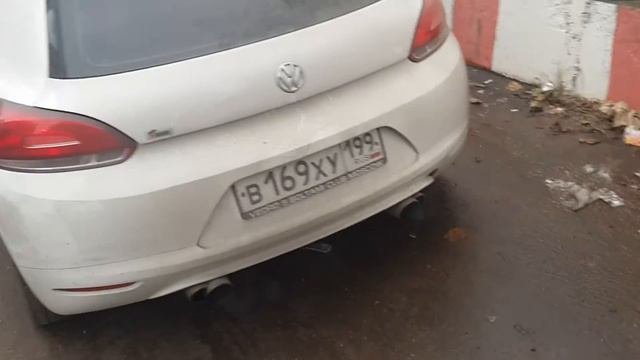 Scirocco задние габариты в режиме ДХО