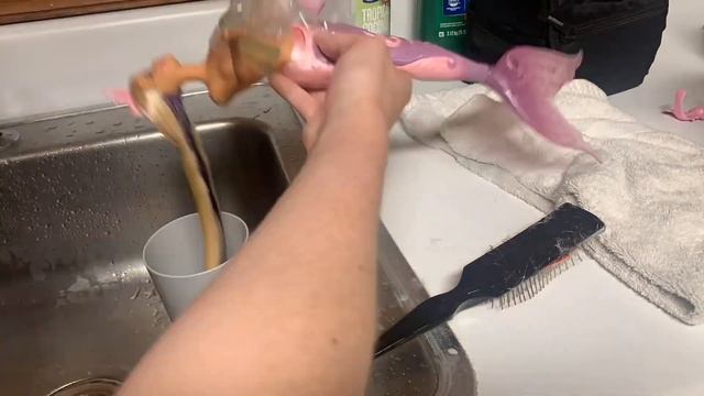 RESTORING MY MERMAID BARBIE DOLL’S HAIR! (Kanekalon hair fixing tutorial) Fairytopia Mermaid Magic