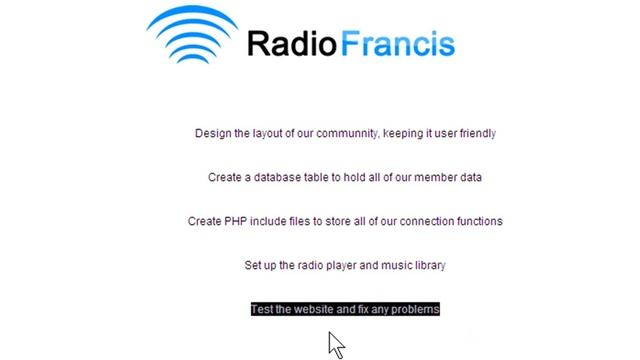 Make an internet radio community with PHP & MySQL : Introduction