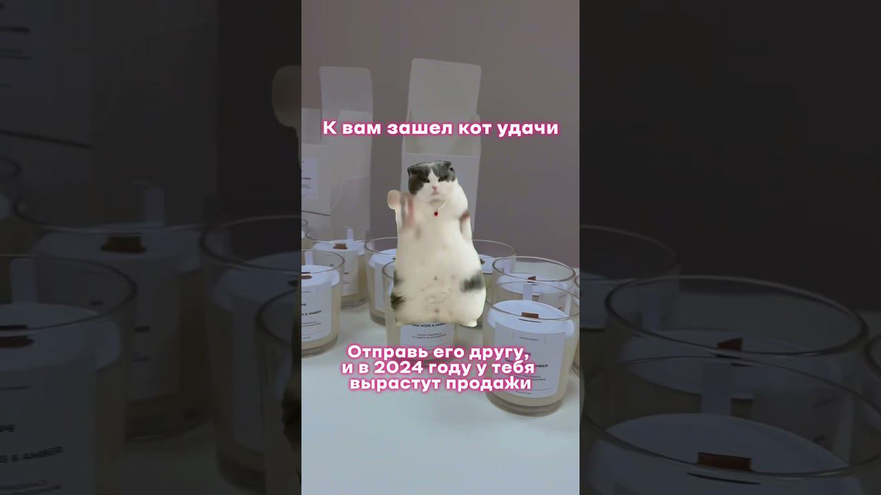 Не жди кота, а смотри мой бесплатный мини курс по старту в свечеварении по ссылке в описании профиля