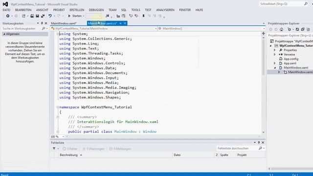 WPF: ContextMenu
