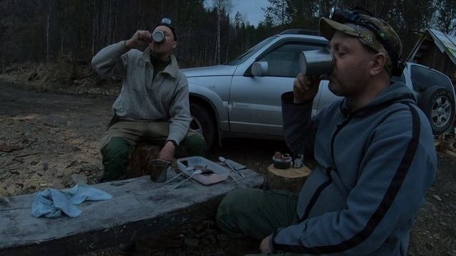 Рыбалка-хариус-тайга