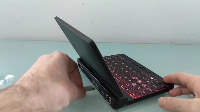 One Netbook A1 mini laptop for engineers (full-sized Ethernet and Serial ports)