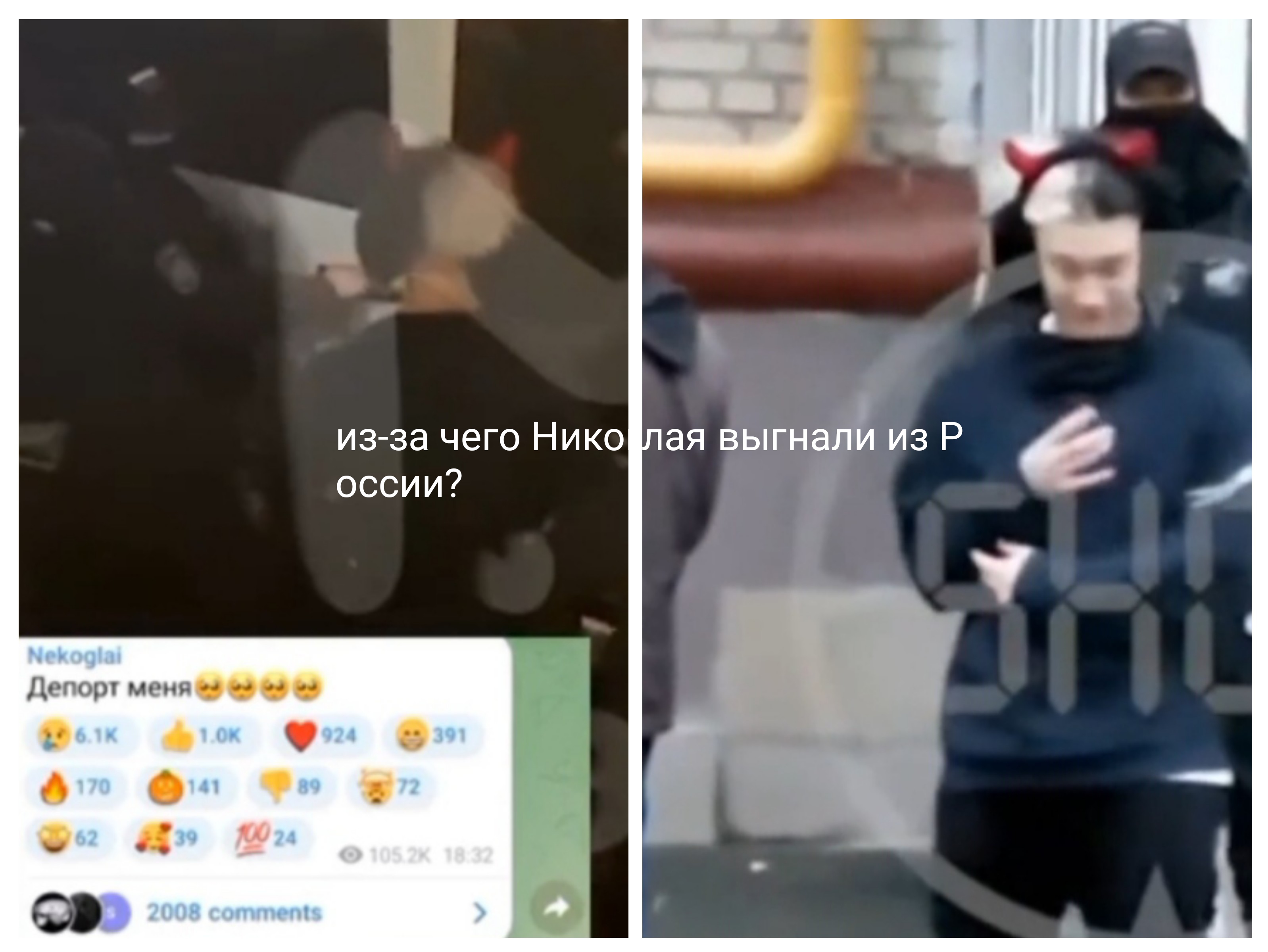 Из-за чего же Некоглая выгнали?