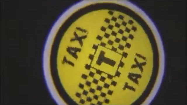 Taxi - 6 поколения подсветки в двери