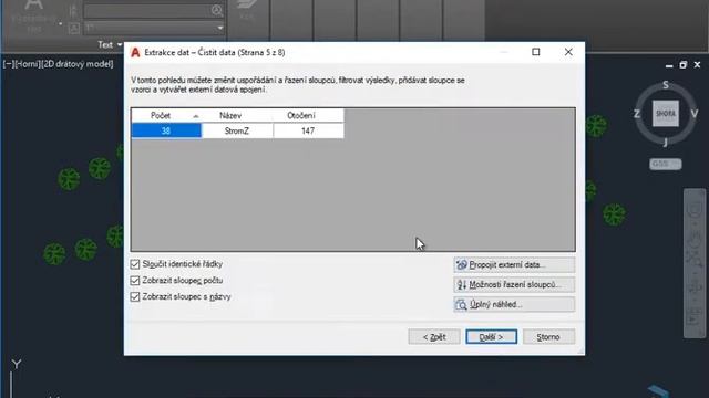 AutoCAD DataExtraction - Block Count