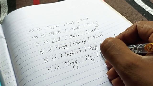 learn alphabet or sentence?