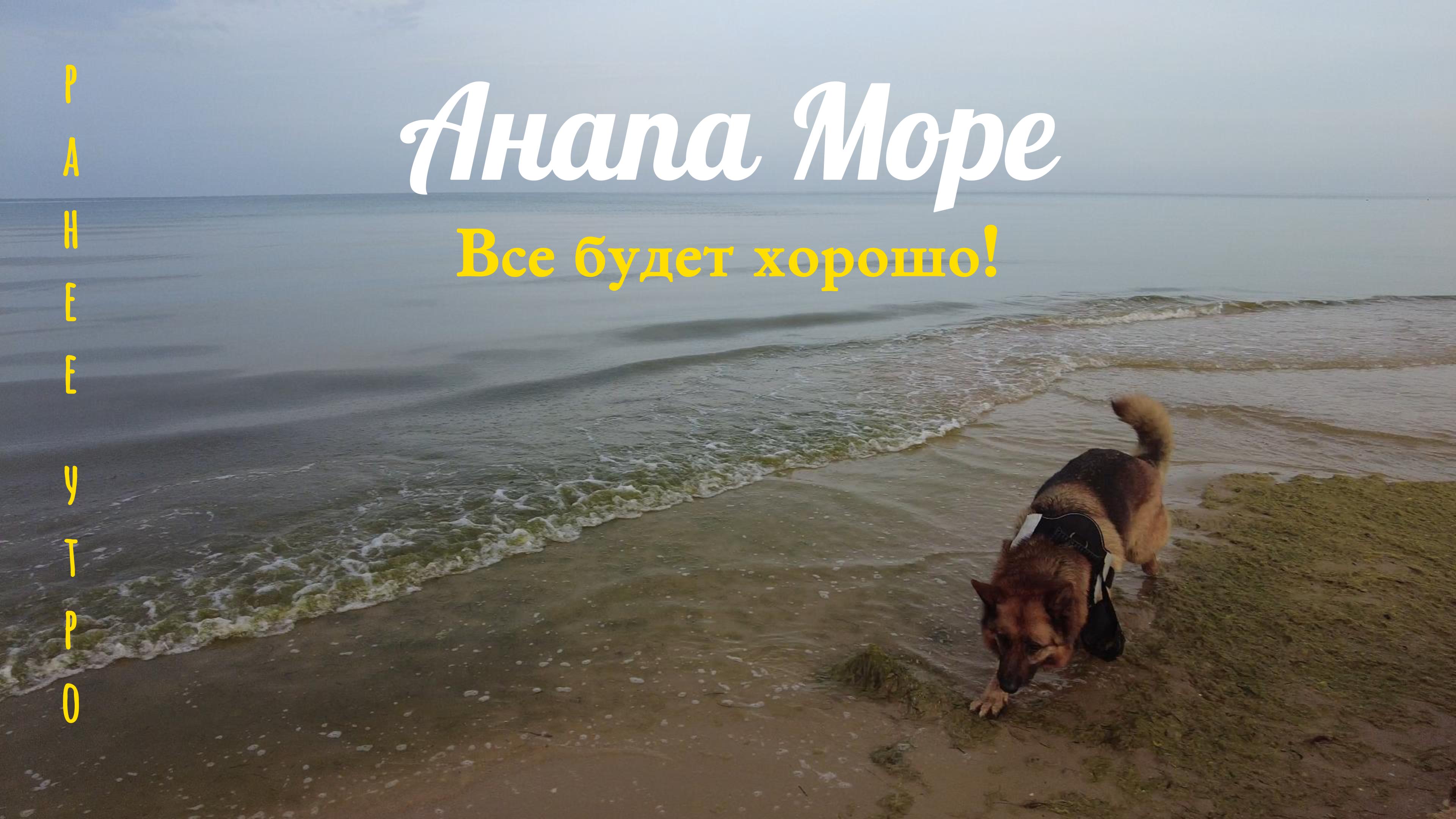 05.30 Анапа, море, прогулка чтоб кукуха не поехала!