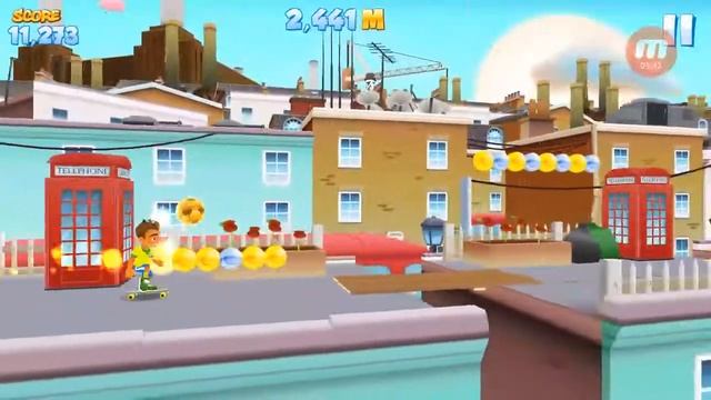 Skyline Skaters   LONDON   THEO  GOLDEN BALL  RANK 01   100%  ANDROID/  GAMEPLAY