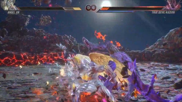 TEKKEN 8: Angel jin VS True devil kazuya OMG!