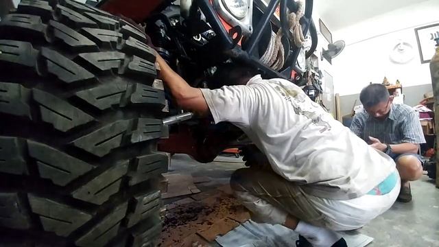 Making a GIANT of the Toyota Axle !