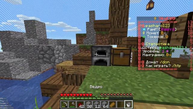 ИГРАЕМ В MINECRAFT НА SKYEVO! ( FUNTIME )