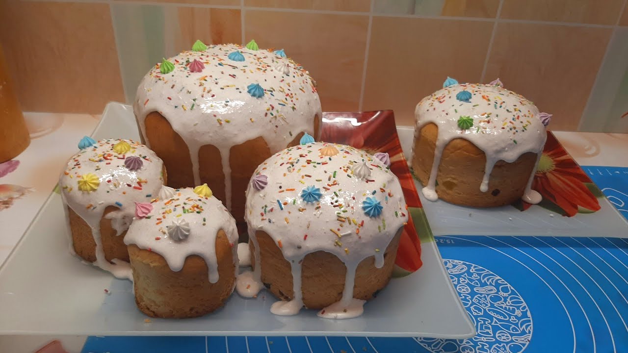 Воздушные пасхальные куличи!!!