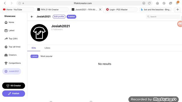 I Have A FifaKitCreator Account