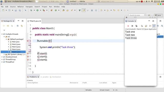 140 Java advanced Multithreading multiple Threads متعدد