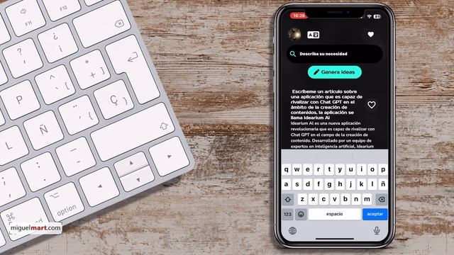 Idearium: ALTERNATIVA A ChatGPT GRATIS? Crea ARTÍCULOS POTENTES y GRATIS con Inteligencia Artificia