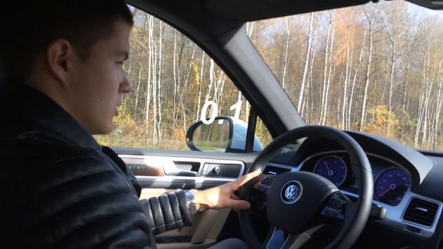 В ТАЧКЕ. NEW VW Touareg 2016. В грязи. На бездорожье