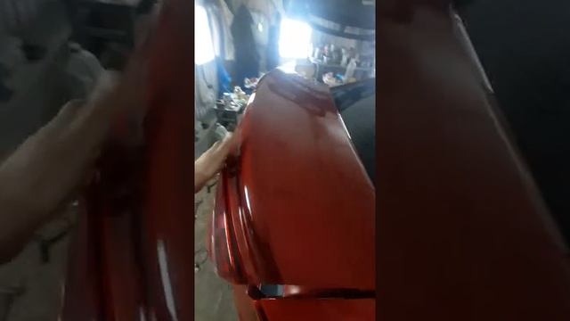 хендай Солярис. после покраски.