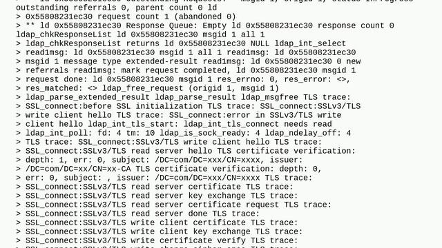 PHP8 ldap_bind : Error -1 Cant contact LDAP server