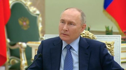 Встреча Владимира Путина с  победителями конкурса «Лидеры России»