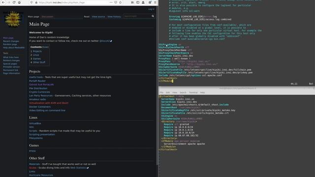 JaxLUG Meeting 2021/02/17 - Mediawiki and Apache reverse proxies (recorded)