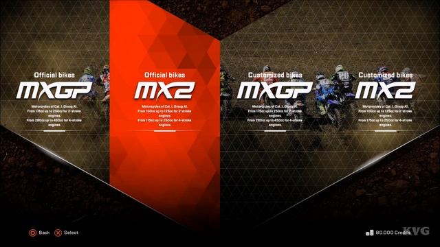 MXGP 3 - The Official Motocross Videogame - All Bikes  All Motorcycles - List PS4 HD 1080p60FPS