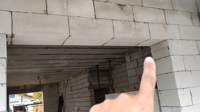 Дом с ЧРП перекрытием и силикатными несущими перегородками