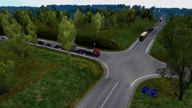 ETS2 1.34 Exploring ProMods v2.40  RusMap v1.8.1 Part 1