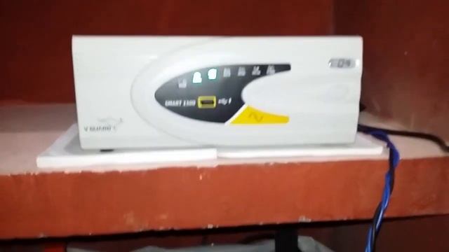 V Guard inverter unboxing and installation.