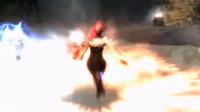 YY Anim Replacer - casting fire storm