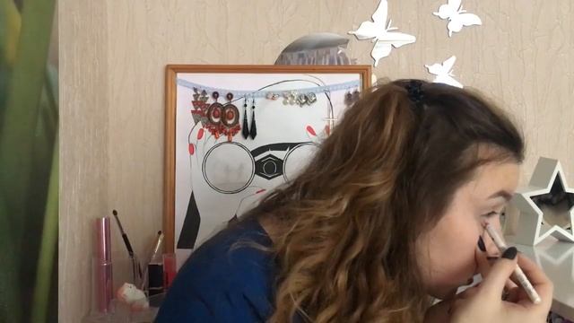 НОВОГОДНИЙ ВЕЧЕРНИЙ МАКИЯЖ ДЛЯ ШАТЕНОК??