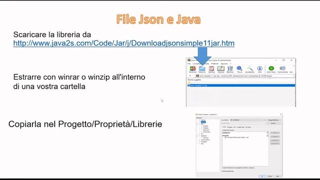 Struttura dati Json xml scaricare jsimple