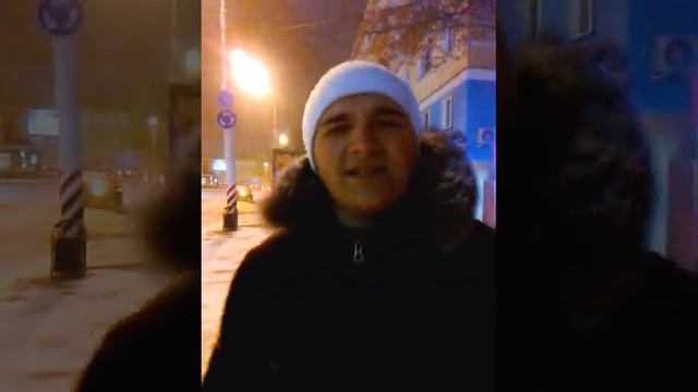 Первый снег в Саратове.mp4