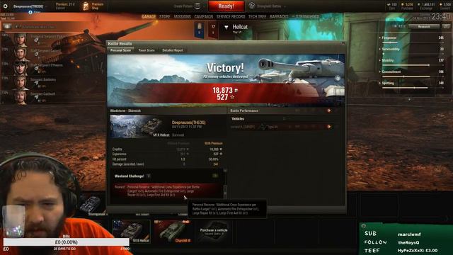 The Old Gang - First T6 Stronghold Skirmish WoT