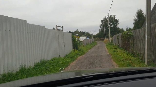 Летний подъезд к дома СНТ "Торфянники" в Нурме