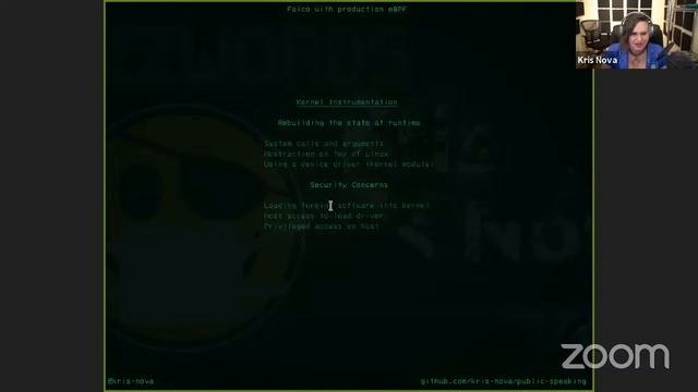 Kernel tracing in production with Falco - Kris Nova, Sysdig - Full Keynote