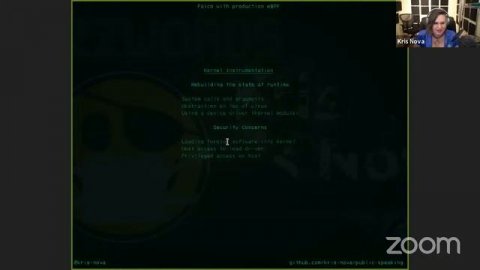 Kernel tracing in production with Falco - Kris Nova, Sysdig - Full Keynote