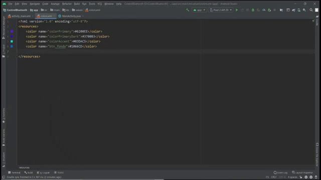 Comunicación de Android y Arduino por medio de Bluetooth Parte 1 (Creación de interfaz).