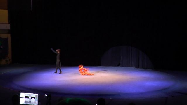 "Никулинская  весна" в кузьминках. Номер "Леди Баг и Супер Кот", 2 апреля 2022 года.