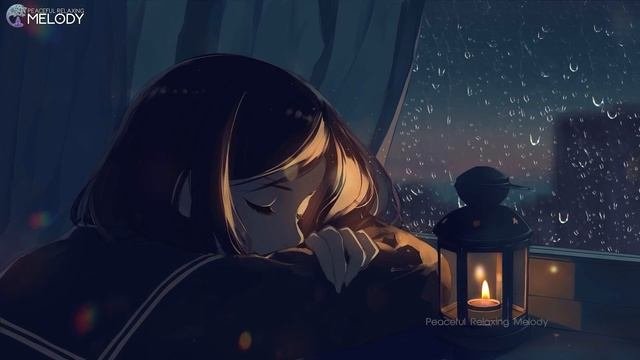 Música Relajante Piano Lluvia Suave Y Truenos Para Dormir, Aliviar El Estrés ♪ Calmar La Mente