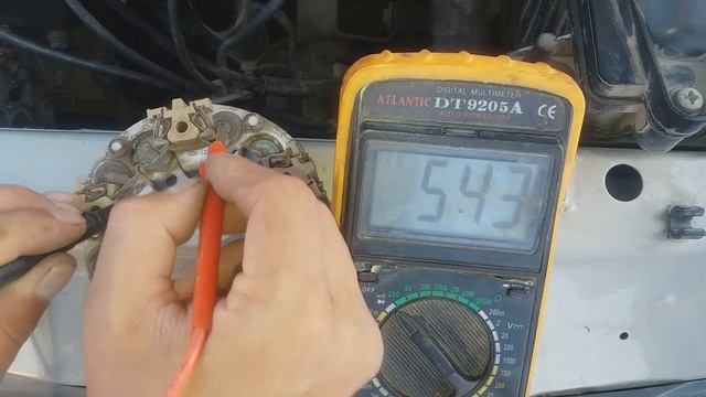 НЕ РАБОТАЕТ ГЕНЕРАТОР НА ЛАДЕ КАЛИНА РЕМОНТ НЕ СНИМАЯ
