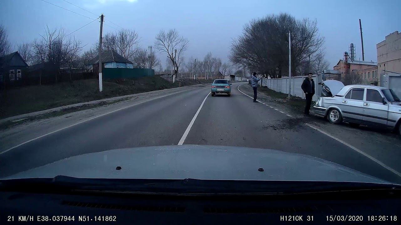 Волга в заборе